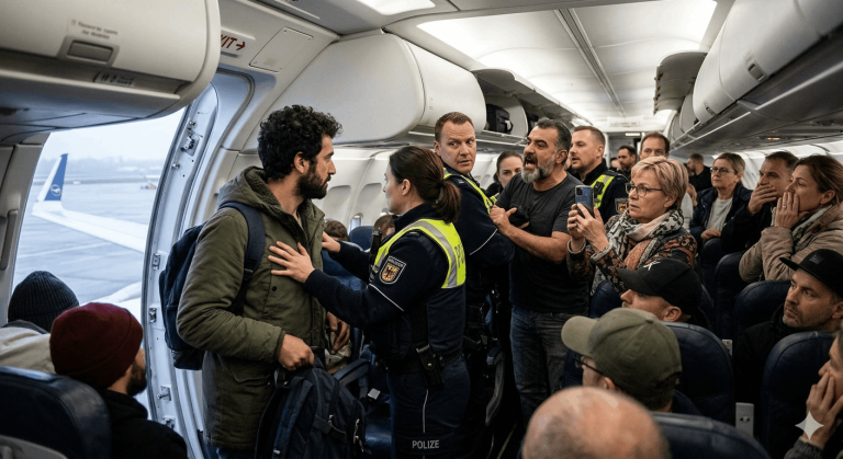 Deportacja do Wiednia przerwana po awanturze na pokładzie. W Niemczech instruują deportowanych, „jak nie dać się wydalić”