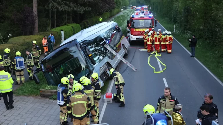 25 osób rannych w wypadku autokaru w Szlezwiku-Holsztynie!