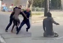 Nagi uchodźca zatrzymywał samochody w Schopfheim i ranił policjantów