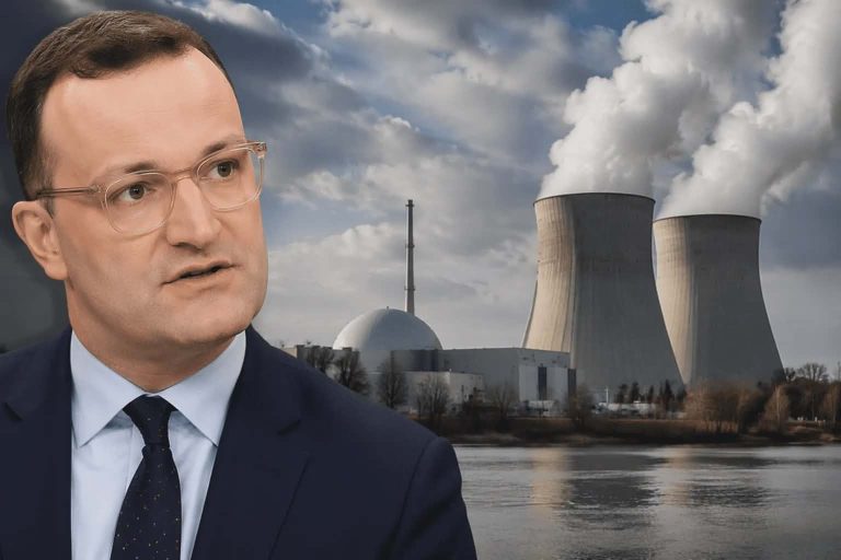 Koniec z zieloną energią w Niemczech? Jens Spahn żąda powrotu do atomu!