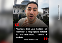 „Nie będzie już Niemiec. Ten kraj należy do muzułmanów”. Nagranie sprzed meczetu w Berlinie wywołało burzę!