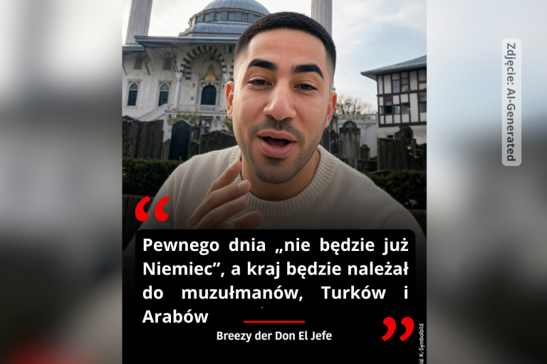 „Nie będzie już Niemiec. Ten kraj należy do muzułmanów”. Nagranie sprzed meczetu w Berlinie wywołało burzę!