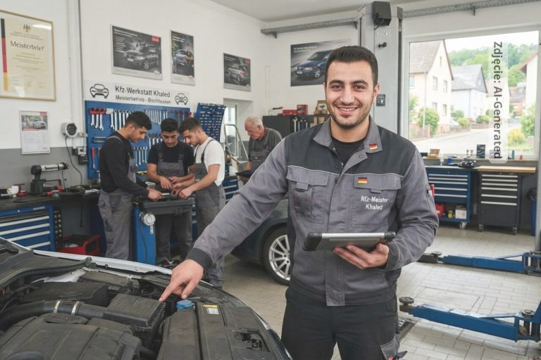 Z uchodźcy na mistrza mechaniki samochodowej. 25-latek spełnił swoje marzenie w Niemczech