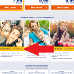 ALDI Talk oferty na kartę