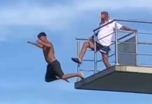 Austria: Ratownik stracił cieprliwość i zrzucił chłopca z 10-metrowej wieży do skoków (WIDEO)