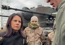 Baerbock zapewnia Kijów o dalszym wsparciu podczas swojej wizyty w Ukrainie