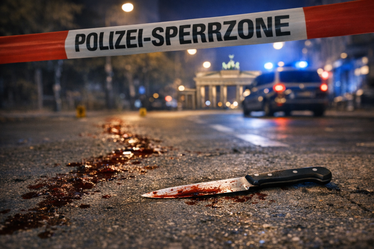 Szok w Berlinie: Dwa brutalne ataki nożem w ciągu jednej godziny. „Mężczyzna z zakrwawionymi rękami drwił z policji”