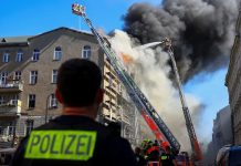 Kolejny pożar w Niemczech: ogień w centrum Berlina, ewakuacja mieszkańców