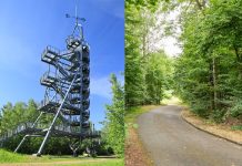 Podejrzenie gwałtu w Saksonii – młoda kobieta zaatakowana w lesie po wizycie na wieży Glückauf