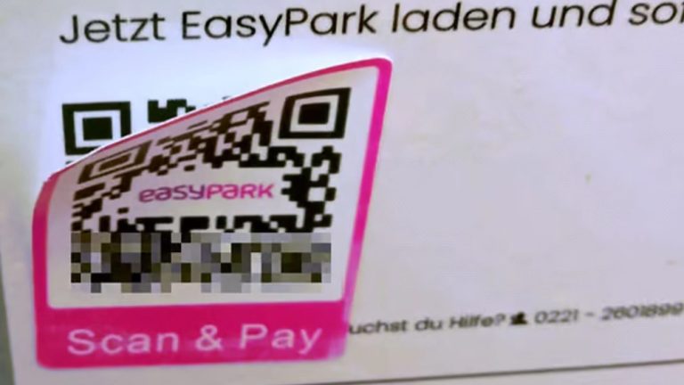 Niemcy: Policja ostrzega przed fałszywymi kodami QR na automatach Easy Park