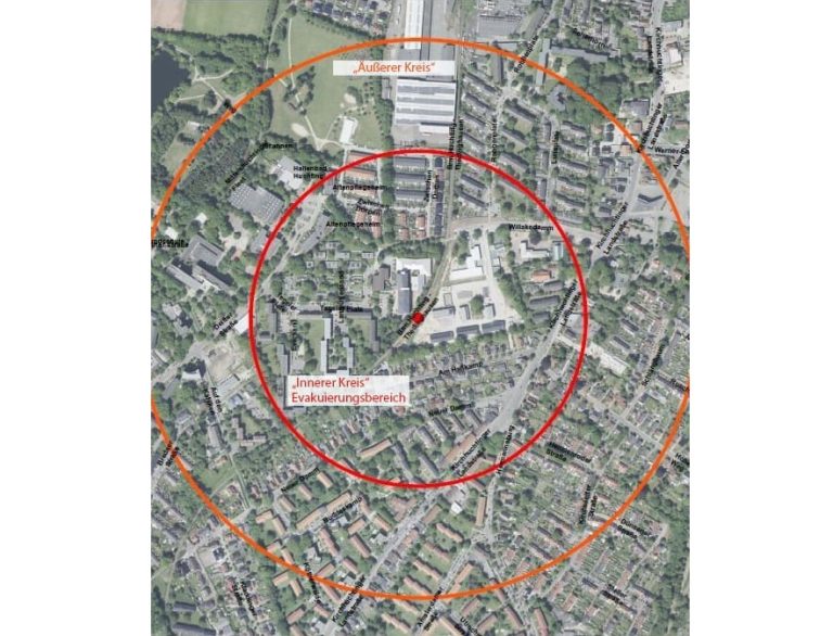 W Bremie znaleziono bombę o masie 250 kilogramów