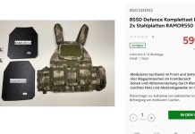 Niemiecki dyskont sprzedaje kamizelki kuloodporne i bunkry