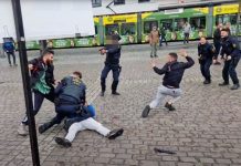 Brutalny atak nożownika w Mannheim. Celem ataku między innymi krytyk islamu (WIDEO)