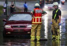 Zalane piwnice po ulewach i burzach w Nadrenii Północnej-Westfalii
