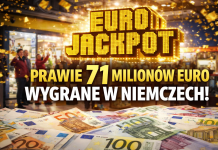 Gigantyczna wygrana w Niemczech! Prawie 71 mln euro trafiło do jednego gracza