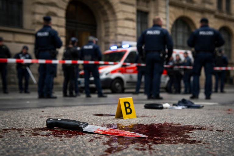 Niemcy: Rodzinna bójka z nożami przed gmachem sądu w Berlinie. Kilka osób rannych