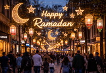 „Happy Ramadan” znów rozświetli główną ulicę Frankfurtu – miasto stawia na dialog