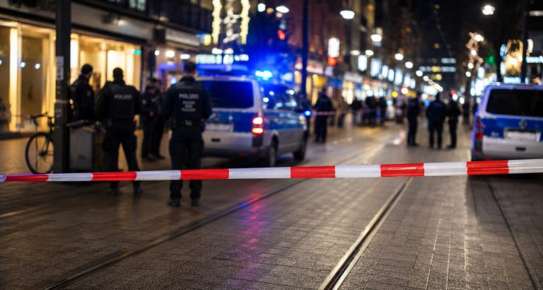 Atak maczetą w centrum Frankfurtu: Młody mężczyzna ciężko ranny. Błyskawiczna akcja policji