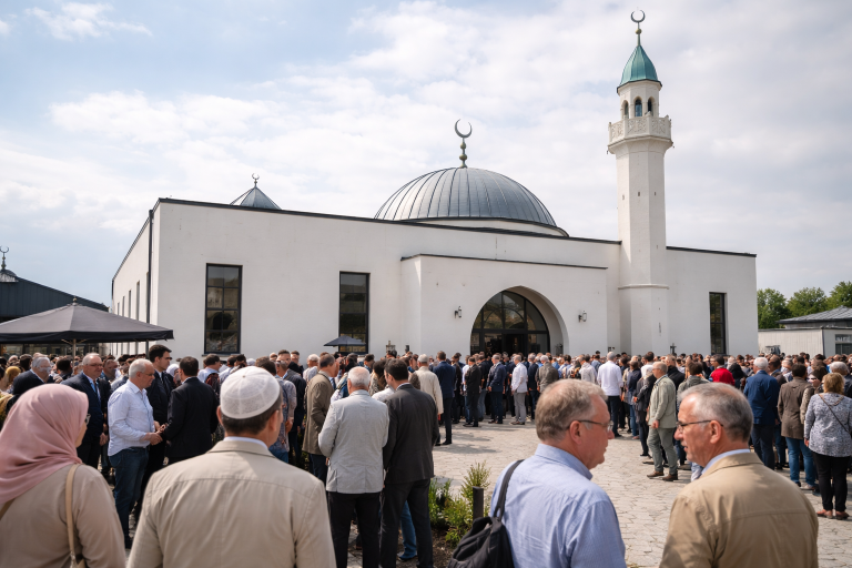 Pierwszy nowo wybudowany meczet w Turyngii otwarty po latach protestów. „Dzień wielkiej radości” w Erfurcie