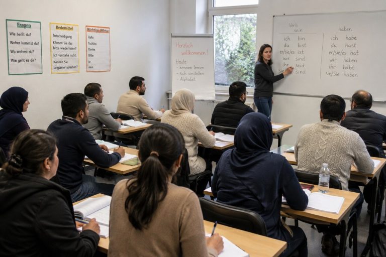 Nauczycielka ujawnia prawdę o kursach integracyjnych w Niemczech: „Połowa migrantów nie ma motywacji”