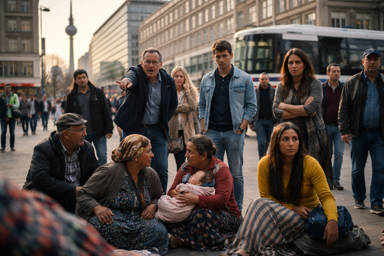 Niemcy: Co czwarty mieszkaniec Berlina chce „usunąć” Sinti i Romów z centrum miasta – wyniki nowego badania