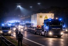 Niemcy: Transport odpadów nuklearnych przejechał przez NRW