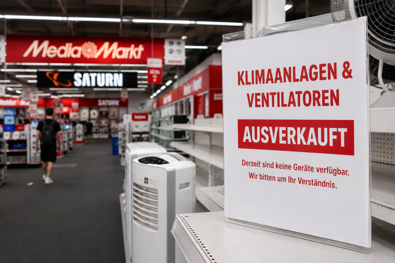 Upały wywołały zakupową panikę. MediaMarkt i Saturn bez klimatyzatorów w całych Niemczech!