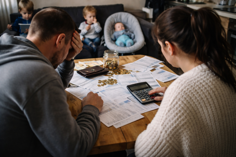 Niemcy: Para pobierająca zasiłek obywatelski walczy o przetrwanie finansowe z trójką dzieci