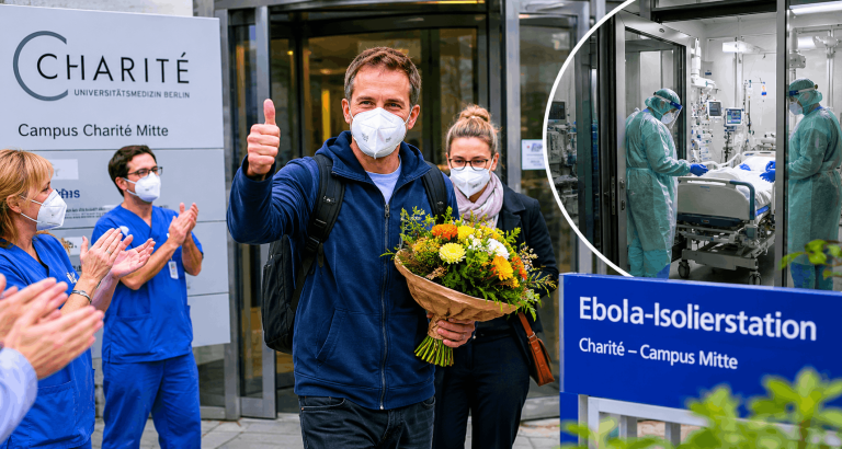 Ebola w Niemczech. Pacjent opuścił szpital w Berlinie po dwóch tygodniach izolacji!