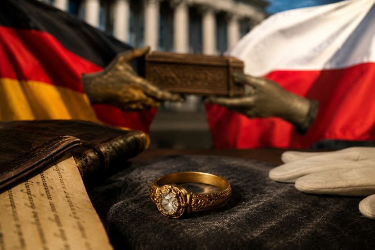Niemcy zwrócą Polsce bezcenne skarby zrabowane podczas II wojny światowej. Wśród nich królewski pierścień