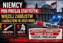 80 ataków nożem dziennie i wzrost liczby zabójstw. Niemcy publikują raport, który mrozi krew