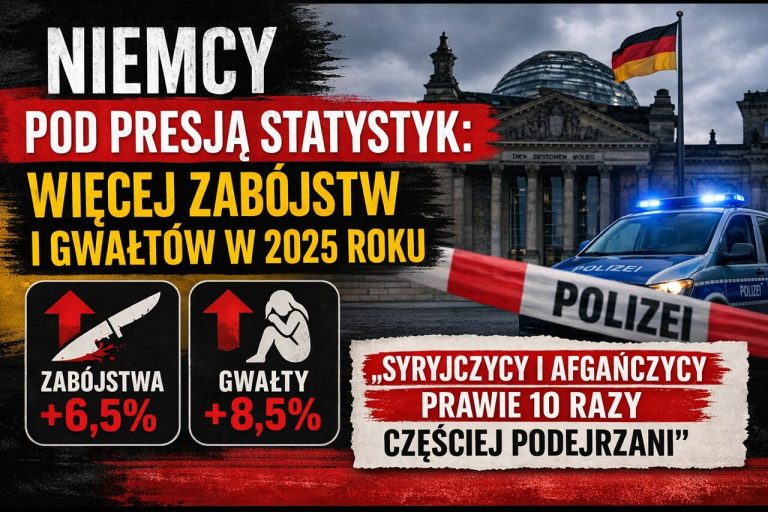 80 ataków nożem dziennie i wzrost liczby zabójstw. Niemcy publikują raport, który mrozi krew