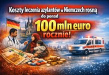 Koszty leczenia azylantów w Niemczech rosną do ponad 100 mln euro rocznie!