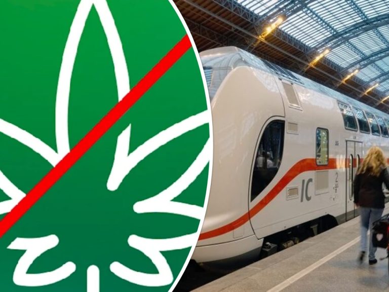Deutsche Bahn zakazuje palenia marihuany na wszystkich stacjach kolejowych w Niemczech!