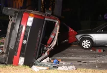 Pościg, kraksa, 5 osób rannych: złodzieje w Berlinie mieli pecha