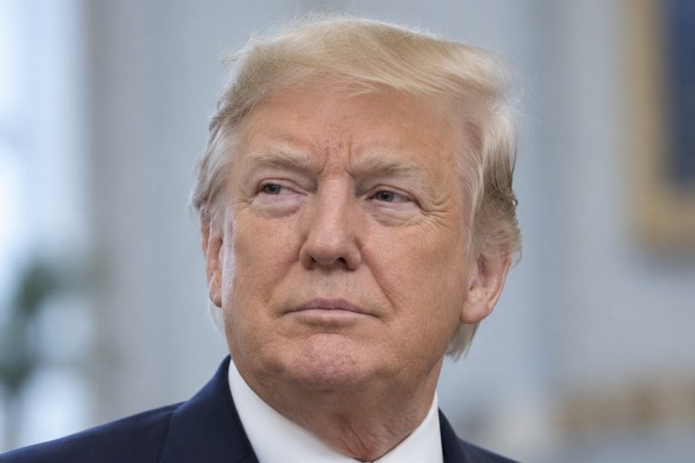 Portret Donalda Trumpa — ilustracja wygenerowana przez AI