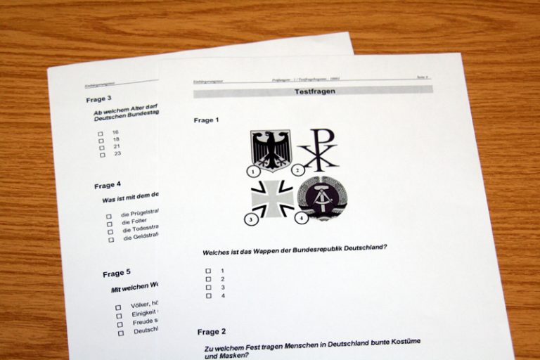 Einbürgerungstest – czyli wszystko o „teście na Niemca”!