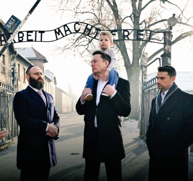 Elon Musk odwiedził były niemiecki obóz koncentracyjny Auschwitz