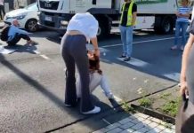 Niemcy: Brutalna reakcja na strajk aktywistów (WIDEO). Agresywnej kobiecie grozi wysoka grzywna