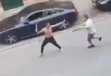 Eskalacja sąsiedzkiego sporu w Weißenfels: W ruch poszły metalowe pręty i deski (WIDEO)