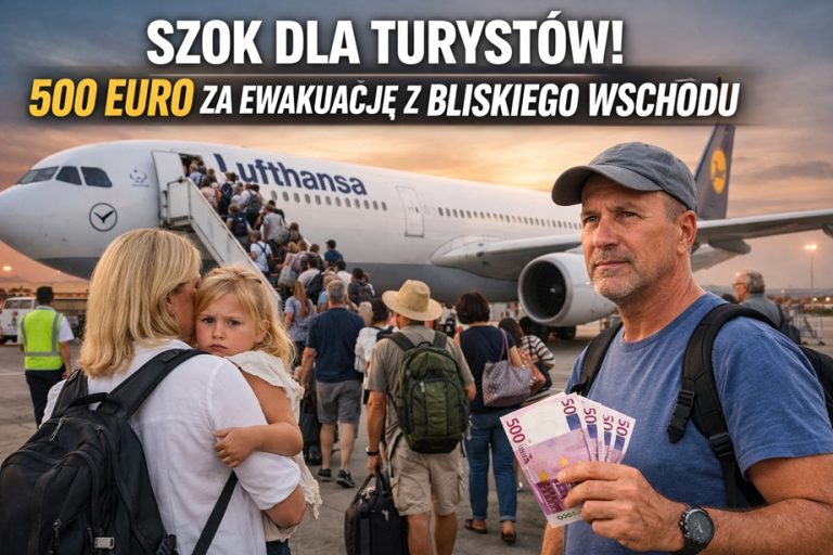 Szok dla turystów z Niemiec! Za ewakuację z Bliskiego Wschodu muszą zapłacić 500 euro