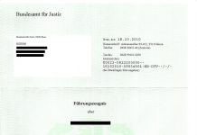 Zaświadczenie o niekaralności w Niemczech (Führungszeugnis)