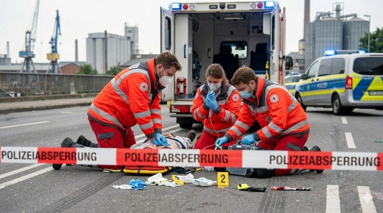 Szokująca obojętność w Dortmundzie. Przejechał człowieka i uciekł – policja szuka świadków