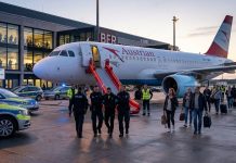 Chaos na lotnisku w Berlinie. Deportowany pasażer wszczął awanturę – ewakuacja samolotu i opóźnienia