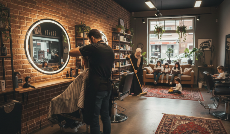 Od uchodźcy do właściciela salonu fryzjerskiego. Syryjczyk Mustafa spełnia swoje marzenie w Niemczech