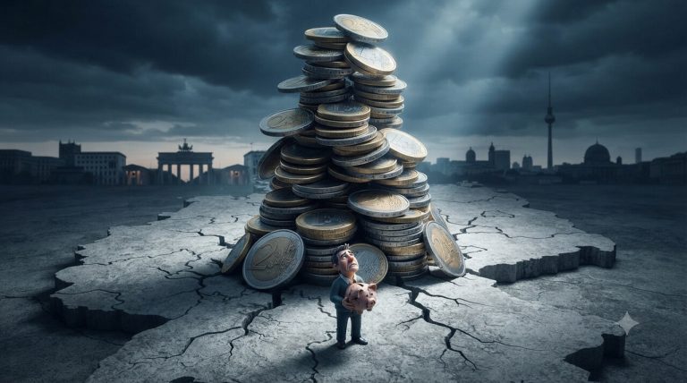 Nowy rekord zadłużenia Niemiec. Na każdego mieszkańca przypada już prawie 32 tysiące euro długu publicznego