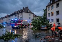 Potężna nawałnica w Niemczech! 3000 telefonów alarmowych w zaledwie 5 godzin. Południe kraju zalane