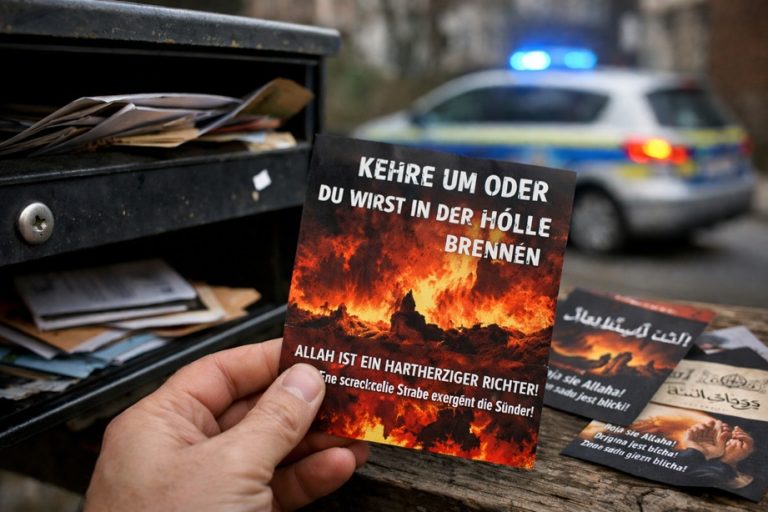 Religijne groźby w Bochum. Ulotki z islamskim przekazem wywołują strach!