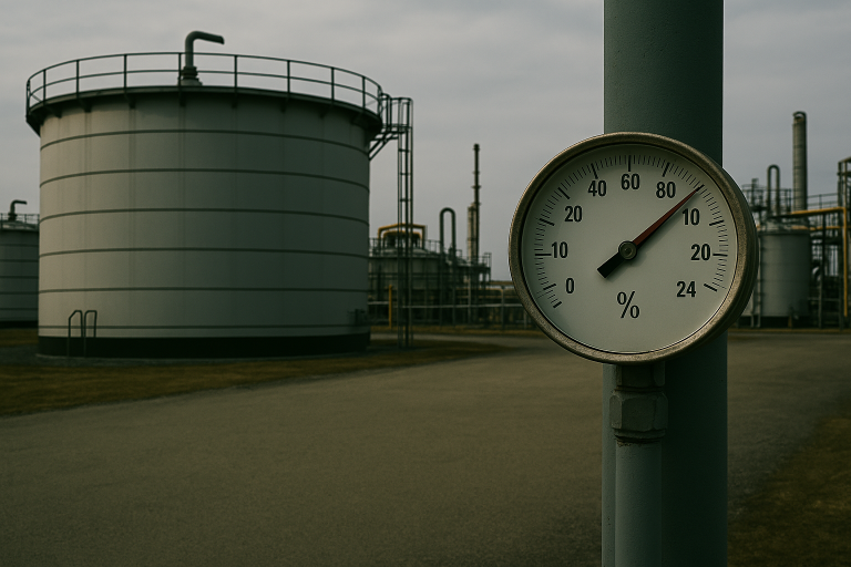 Niemcy: Magazyny gazu wypełnione tylko w 24 procentach. Czy grożą podwyżki cen i kryzys energetyczny?