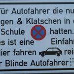 Igraszki jezykowe – zakaz postoju po niemiecku